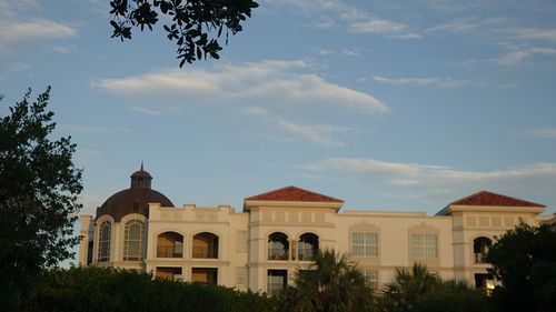 View of historic building against sky