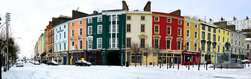 View of building in winter