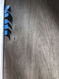 High angle view of wall