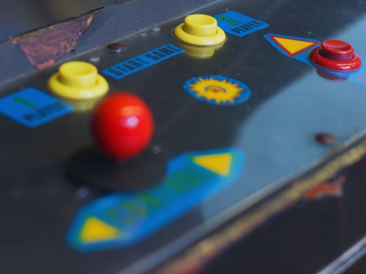 yellow, game, multi colored, no people, toy, indoors, close-up, high angle view, indoor games and sports, arts culture and entertainment, selective focus