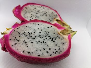 High angle view of fruit on table