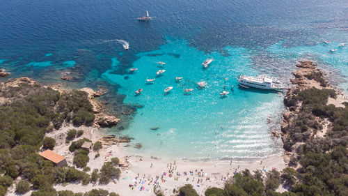 Sardinia beach at summer