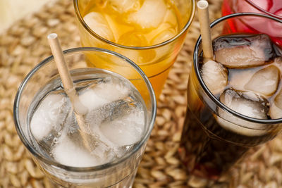 Close-up of drink on table