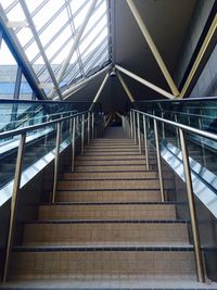 Low angle view of tunnel