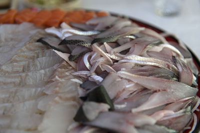 Close-up of fish for sale