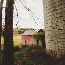 House against sky