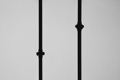 Low angle view of tower against sky