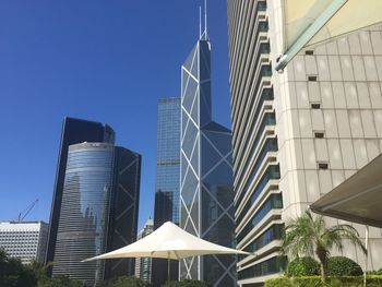 Low angle view of office buildings