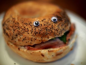 Close-up of bread