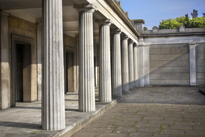 Corridor of building