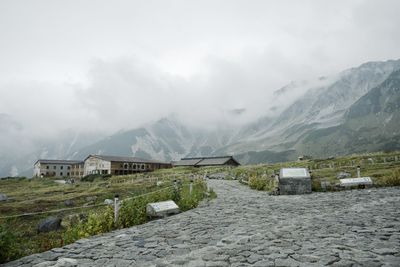 Murodo - kurobe alpine route - sanctuary area of mountain religion in japan