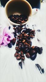 Close-up of coffee beans