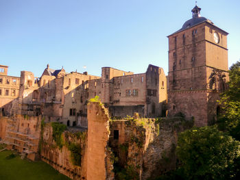 View of fort against the sky