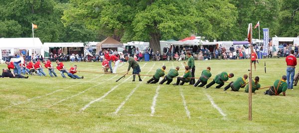 Group of people in park