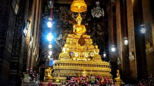 Statue in temple