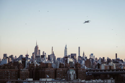 Buildings in city