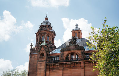 Low angle view of cathedral against sky