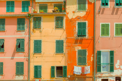 Low angle view of residential building