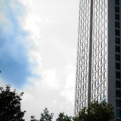 Low angle view of building against sky