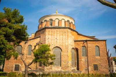 Low angle view of church