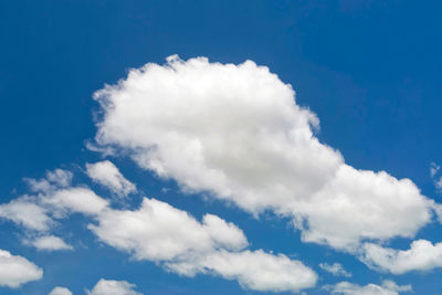 Low angle view of clouds in sky