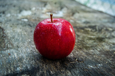 Close-up of apple