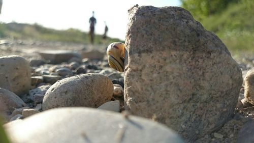 Rock formation on rock formation