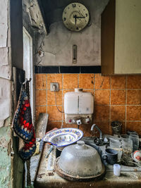 Abandoned kitchen