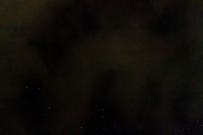 Full frame shot of sky at night