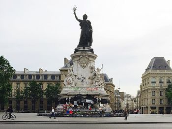 Low angle view of monument