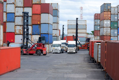 Full frame shot of commercial dock