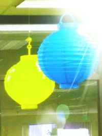 Multi colored balloons