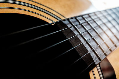 Close-up of guitar