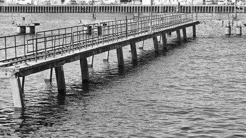 Pier over sea