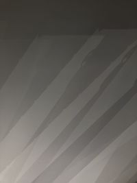 High angle view of shadow on wall at home