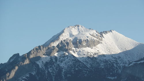 Low angle view of mountain