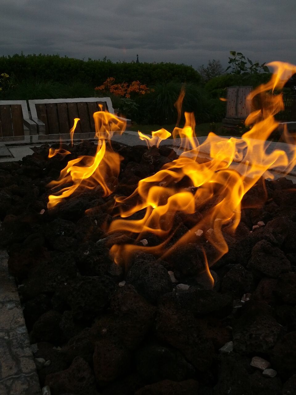 flame, burning, fire - natural phenomenon, heat - temperature, bonfire, firewood, fire, glowing, night, heat, campfire, motion, long exposure, close-up, no people, orange color, outdoors, smoke - physical structure, wood - material, log