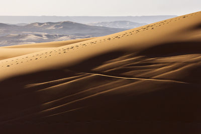 Scenic view of desert