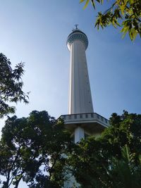 Low angle view of building against sky