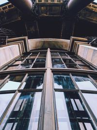 Low angle view of modern building