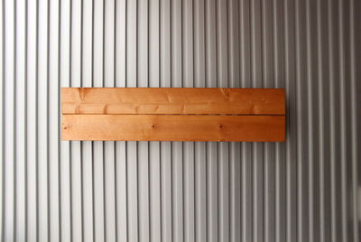 Full frame shot of metallic wall