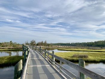 Scenic view of river against sky