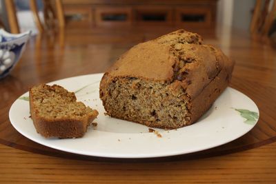 Close-up of sweet food on plate