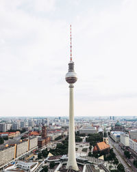 Fernsehturm amidst cityscape