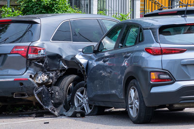 Car on road