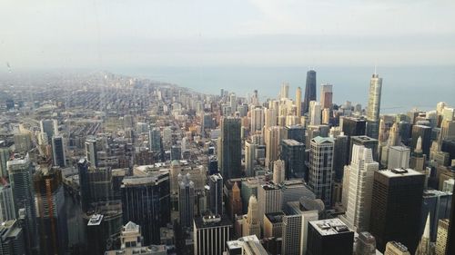 Aerial view of a city