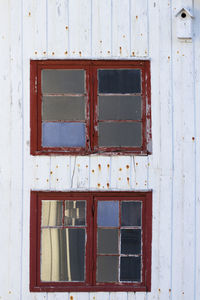 Window of old building