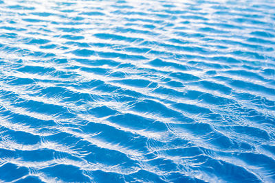 Full frame shot of rippled water