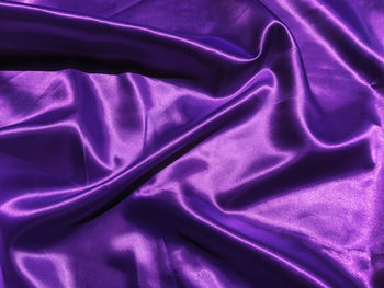 Full frame shot of purple fabric