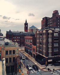 Cityscape against sky